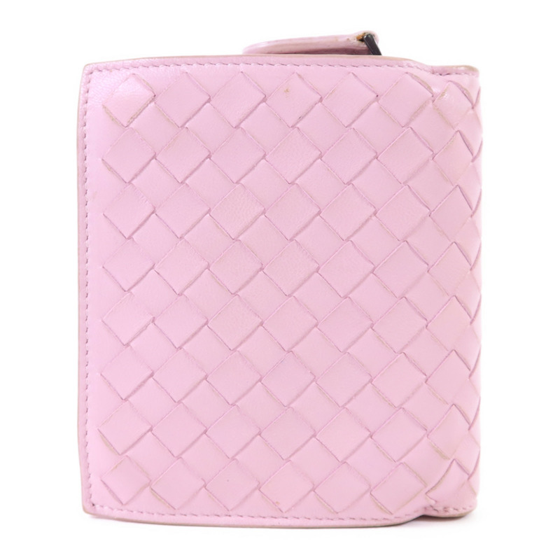 BOTTEGA VENETA 羊皮皮革Bifold Wallet錢包-1