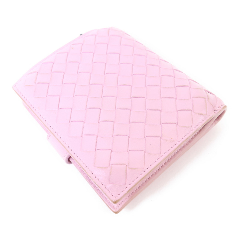 BOTTEGA VENETA 羊皮皮革Bifold Wallet錢包-3