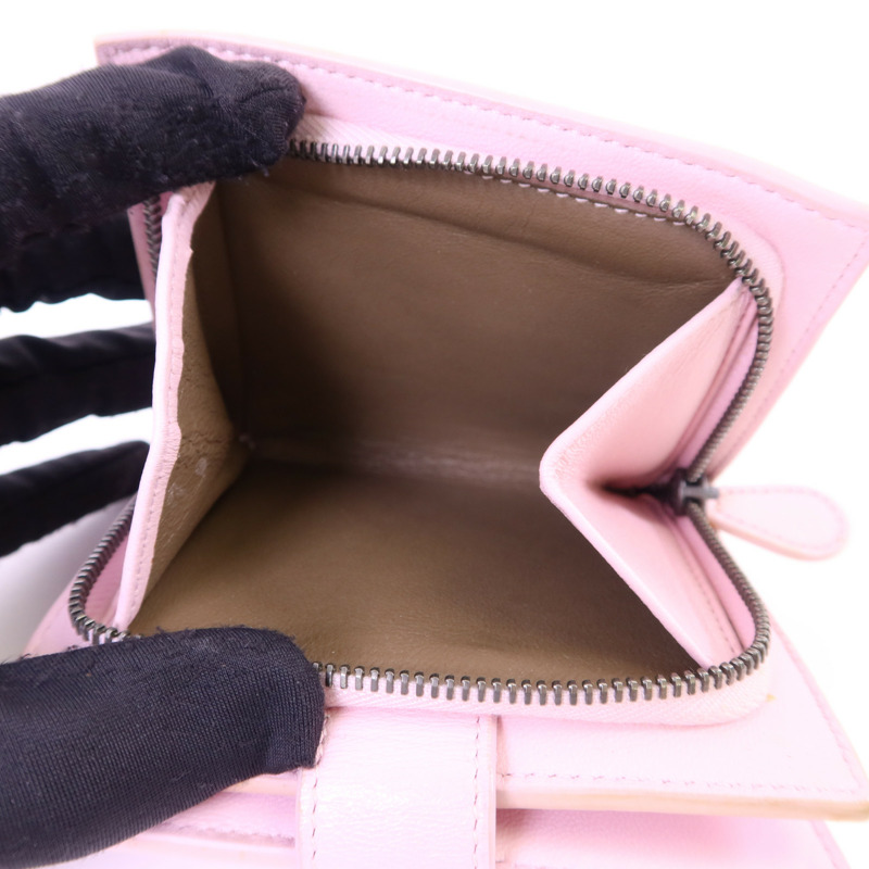 BOTTEGA VENETA 羊皮皮革Bifold Wallet錢包-6