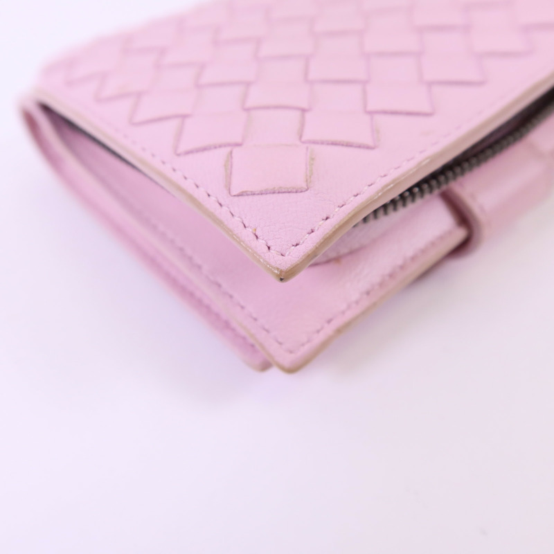 BOTTEGA VENETA 羊皮皮革Bifold Wallet錢包-16