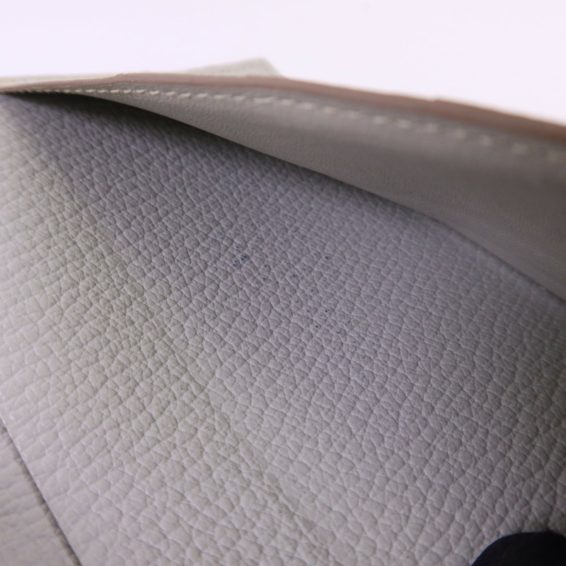 HERMES Swift皮革Evelyne Long Wallet長錢包Lime-14