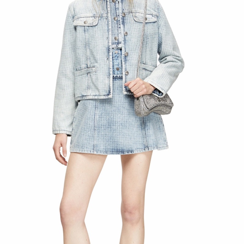 Diesel 女士 Play-Mini 水晶亮片斜挎包均碼碼21cm*6.5cm*11cm-4