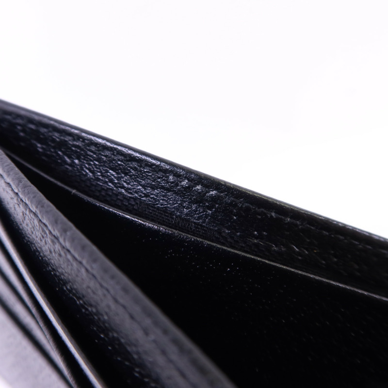 GUCCI 牛皮皮革Horsebit Bifold Wallet金扣錢包-15