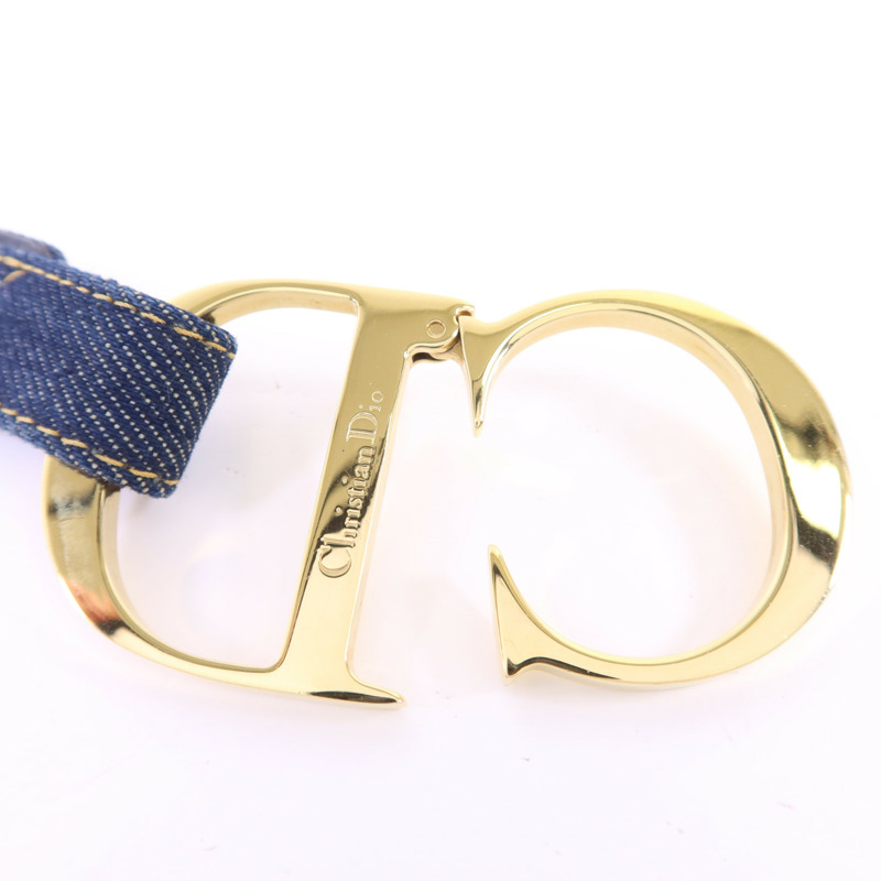Dior 牛仔布/金屬Belt皮帶-6
