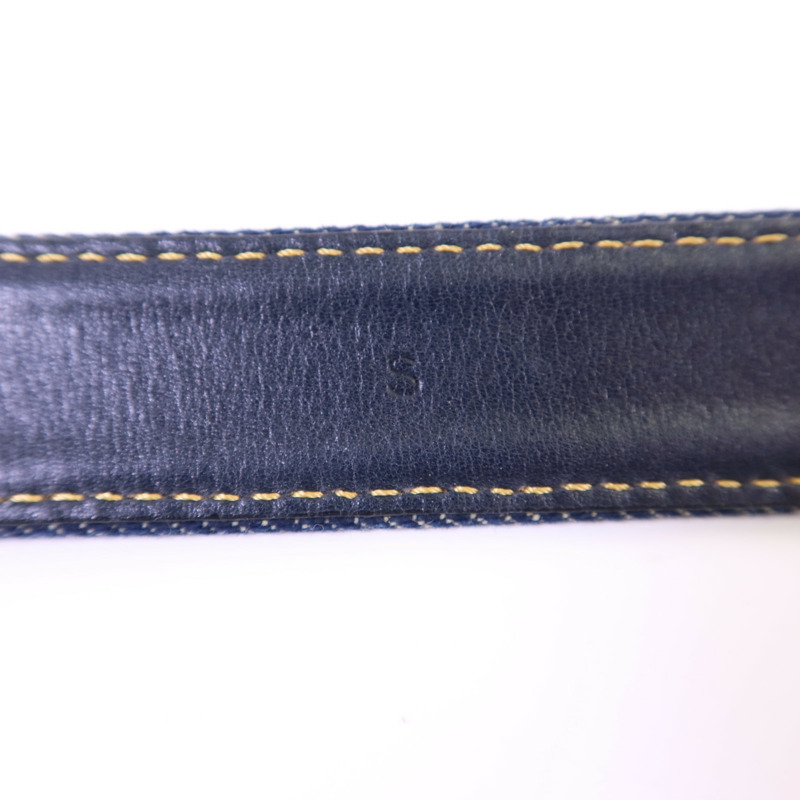 Dior 牛仔布/金屬Belt皮帶-9