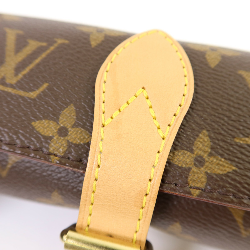 LOUIS VUITTON Monogram Watch Case金扣手錶盒-14