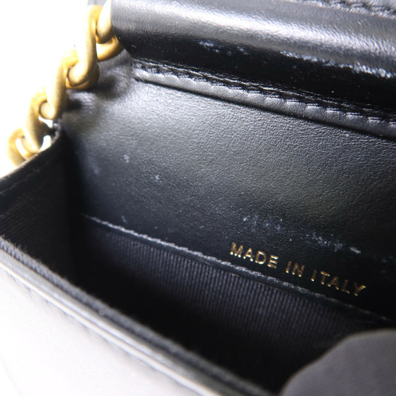 CHANEL 牛皮皮革Boy Belt Bag金扣鏈帶腰包-16