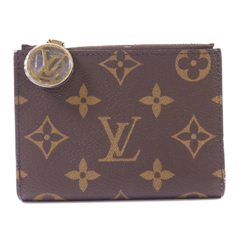 LOUIS VUITTON Monogram Lisa Wallet金扣錢包-0