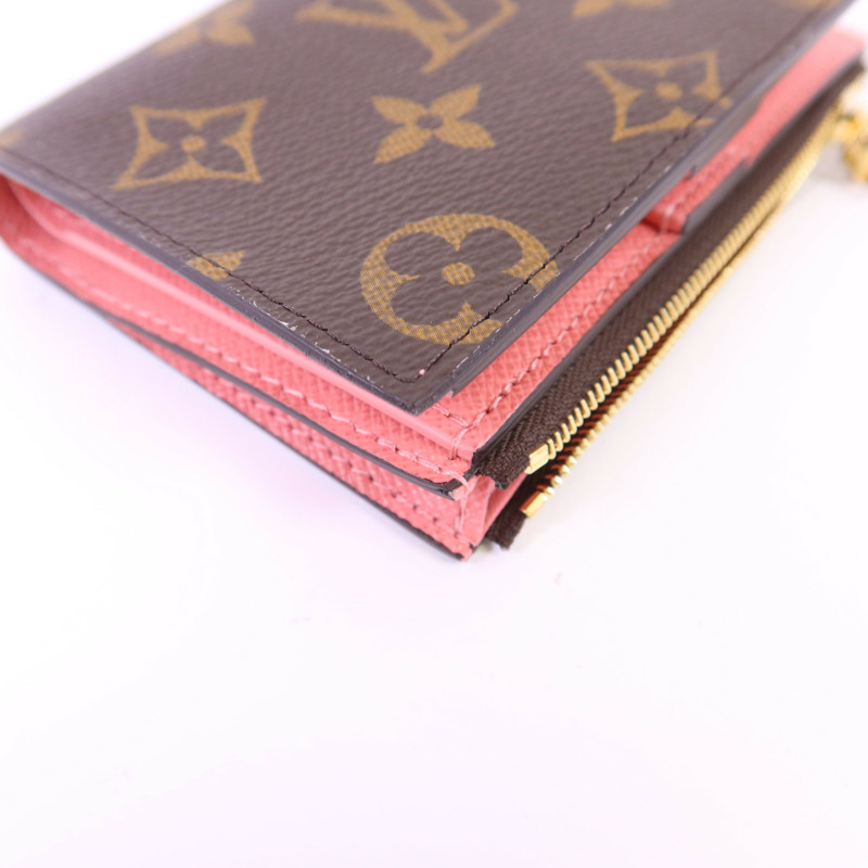 LOUIS VUITTON Monogram Lisa Wallet金扣錢包-10
