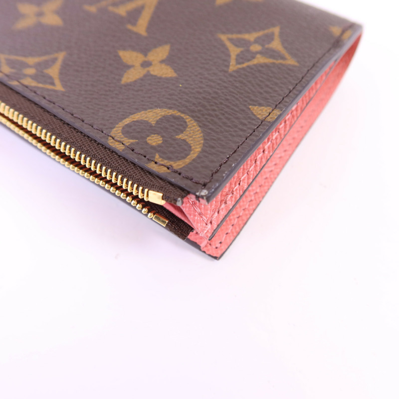 LOUIS VUITTON Monogram Lisa Wallet金扣錢包-12
