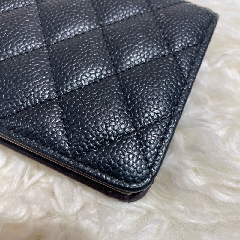 Chanel 黑色長夾包-3