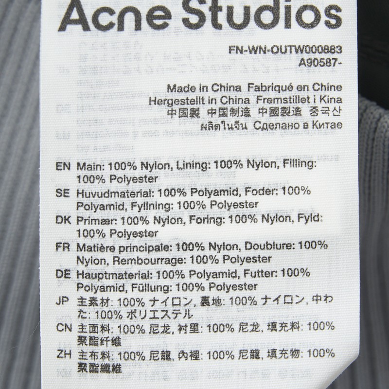 Acne Studio 淺藍色女款飛行員外套 歐36碼-4