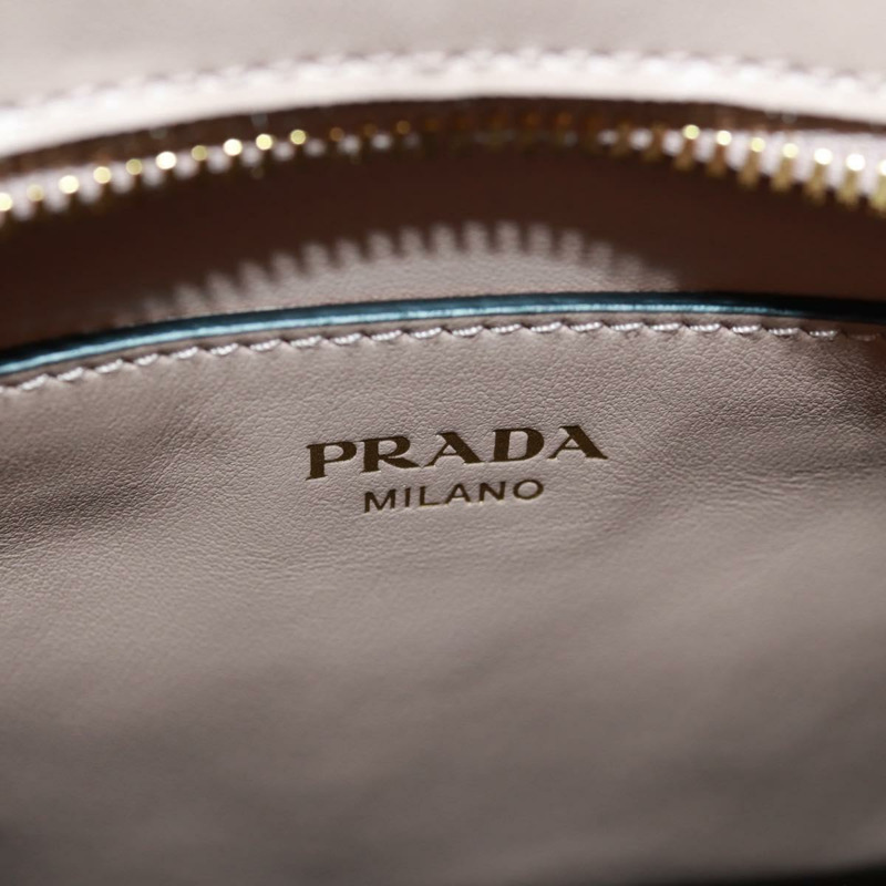 【日本直送】PRADA 手提包 Safiano 皮革 2way 粉金配色 Auth 154260SAV-23