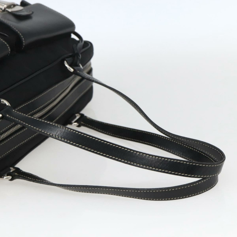 【日本直送】PRADA 尼龍手提包 黑色 銀色 正品 ep12891V-6