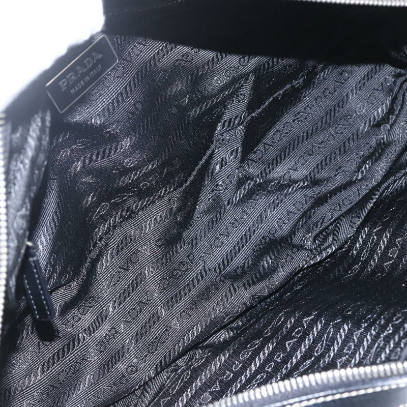 【日本直送】PRADA 尼龍手提包 黑色 銀色 正品 ep12891V-9