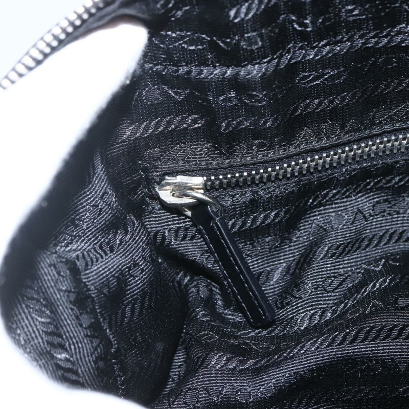 【日本直送】PRADA 尼龍手提包 黑色 銀色 正品 ep12891V-21