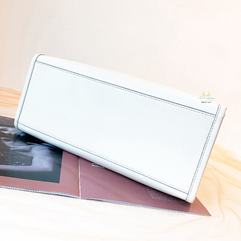 FENDI 芬迪 8BH386 米白色 Sunshine 全皮 玳瑁手把 中號 托特包 兩用包 手提包 肩背包-13