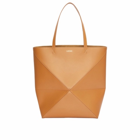 Loewe 男士 Puzzle Fold Tote XL 亮面小牛皮手提包均碼碼MAX、42cm*18cm*41cm