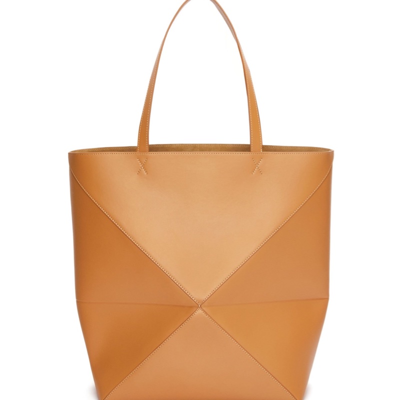 Loewe 男士 Puzzle Fold Tote XL 亮面小牛皮手提包均碼碼MAX、42cm*18cm*41cm-3