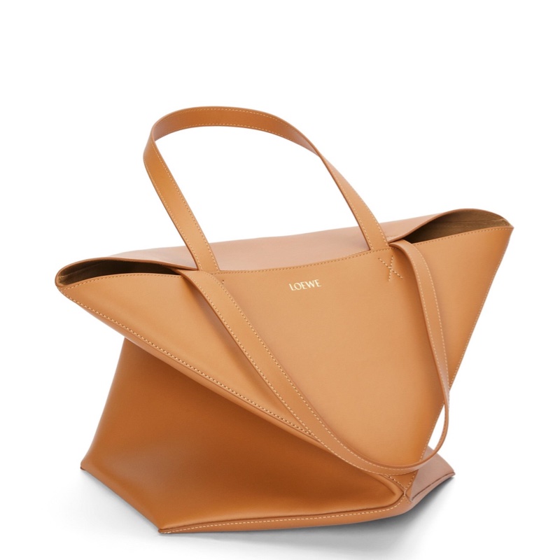 Loewe 男士 Puzzle Fold Tote XL 亮面小牛皮手提包均碼碼MAX、42cm*18cm*41cm-4