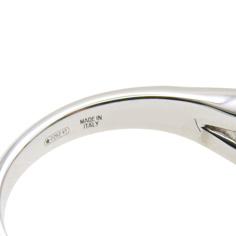 PT950鉑金 鑽石 Incontro d'Amore 戒指 61【BVLGARI 寶格麗】 AN857699-8