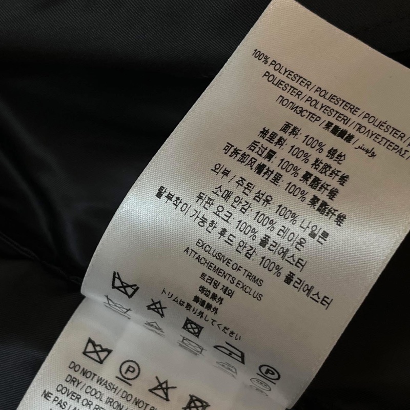 BURBERRY 英國黑色輕盈風衣UK2-14