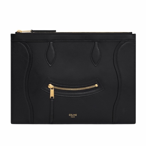 Celine 女士 拉鍊手拿包均碼碼中號、25cm*2cm*16cm