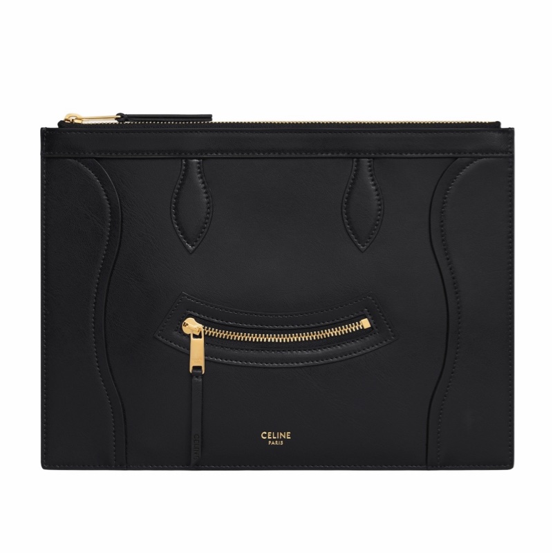 Celine 女士 拉鍊手拿包均碼碼中號、25cm*2cm*16cm-0