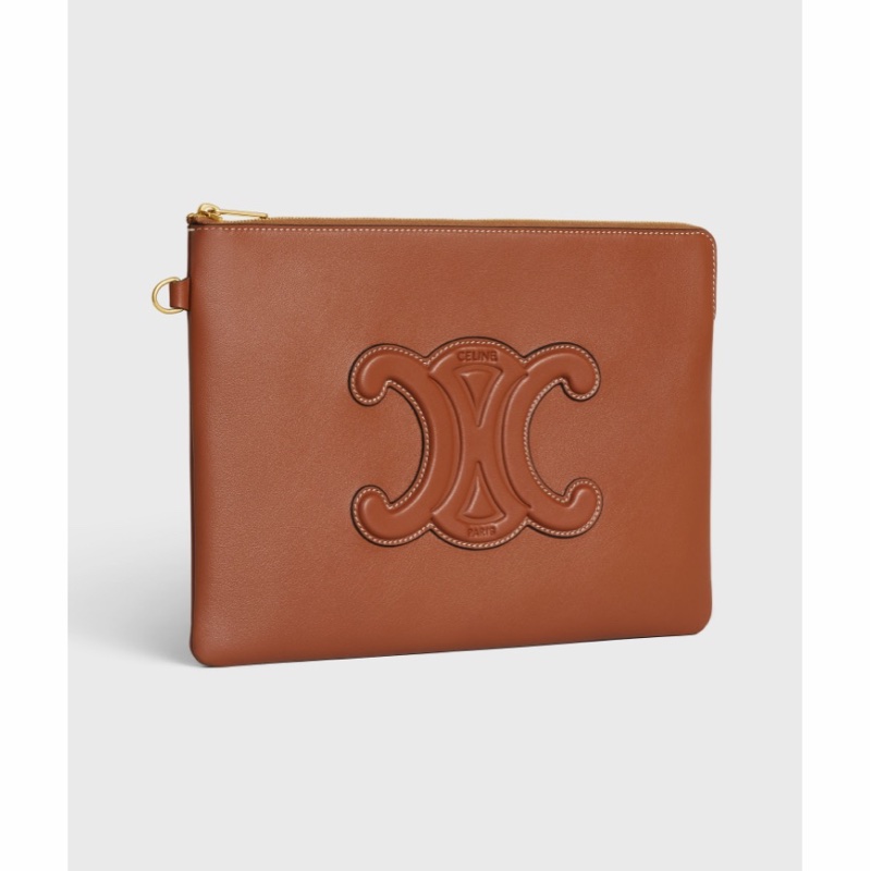 Celine 女士 小號拉鍊手拿包均碼碼常規、25cm*17.5cm-0