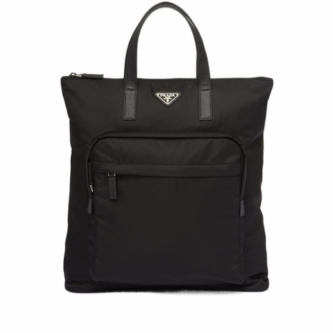 Prada 男士 拉鍊雙肩包均碼碼38cm*10cm*42cm