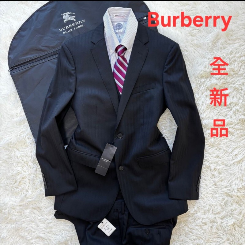 原價8萬多／日本進口／全新未使用／Burberry 3件式成套西裝-0