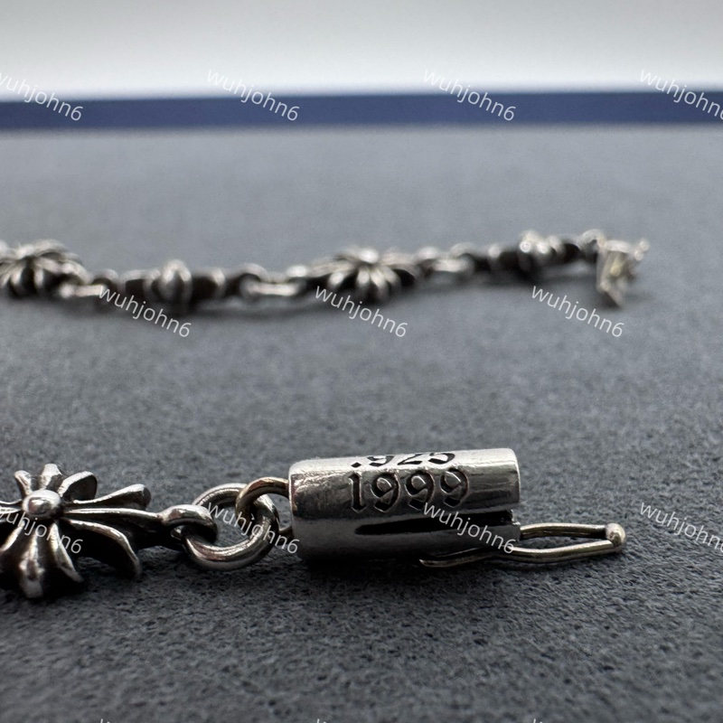 Chrome hearts tiny e 13 links 手鍊 克羅心手鍊 克羅心tiny e-8