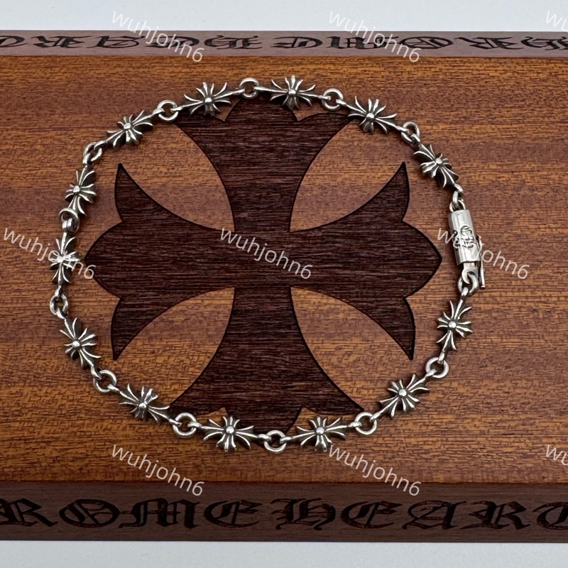Chrome hearts tiny e 13 links 手鍊 克羅心手鍊 克羅心tiny e-11