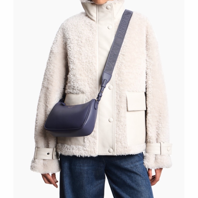 Emporio Armani 女士 拉鍊單肩包均碼碼23cm*6cm*14.5cm-1