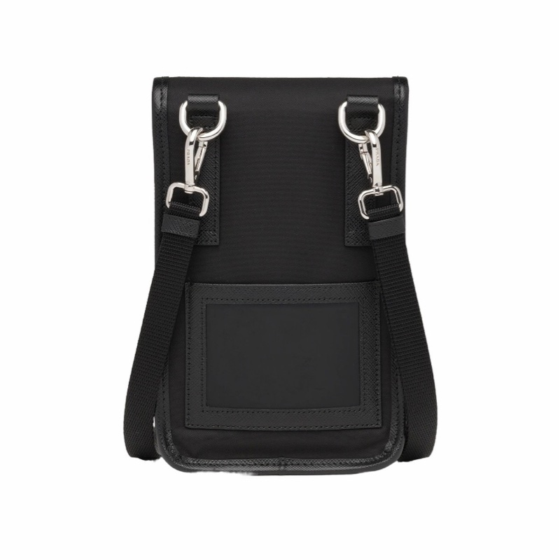 Prada 男士 Re-Nylon 再生尼龍手機包均碼碼常規、12cm*2.5cm*18cm-4