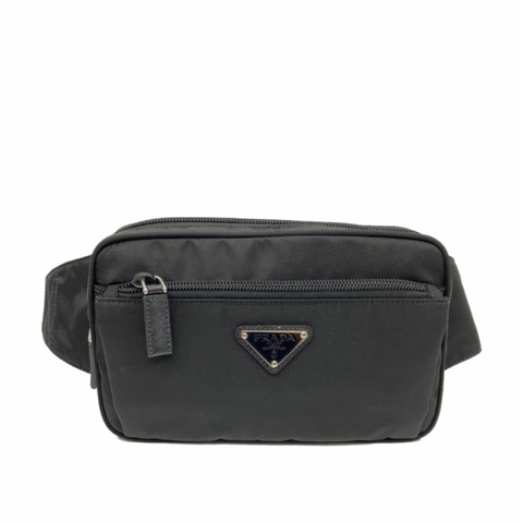 Prada 男士 撞色徽標腰包均碼碼21cm*5cm*12cm