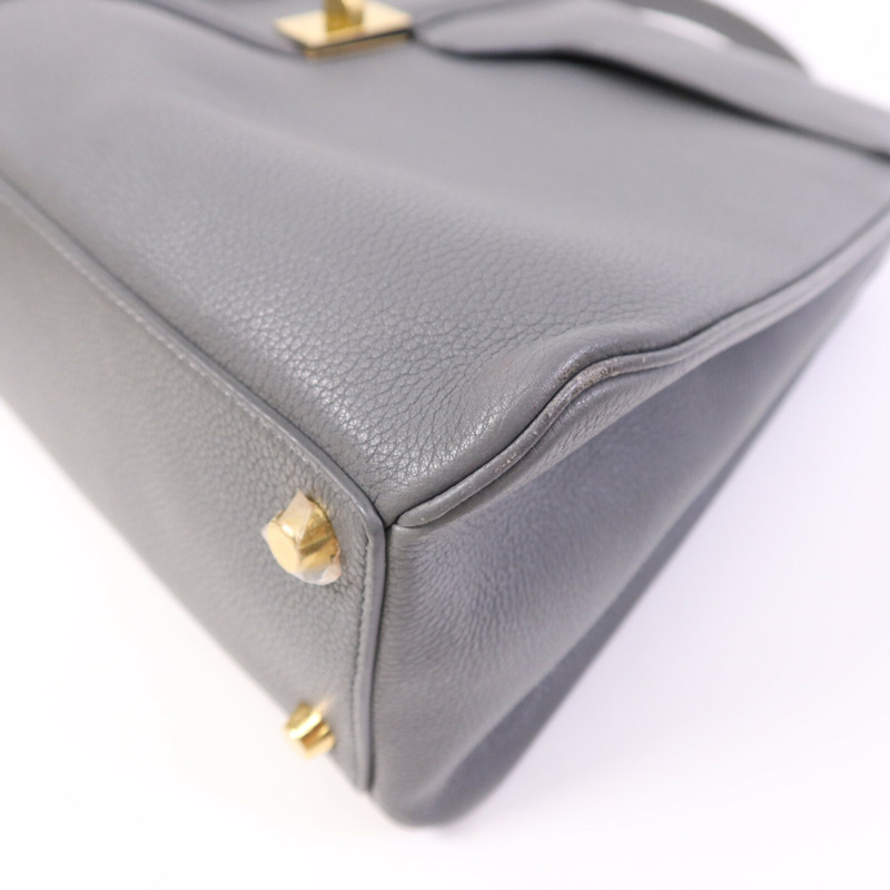 CELINE 牛皮皮革Large 16 Bag金扣手挽肩背兩用袋-10