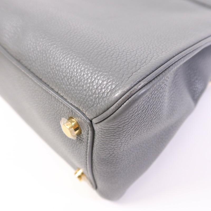 CELINE 牛皮皮革Large 16 Bag金扣手挽肩背兩用袋-12