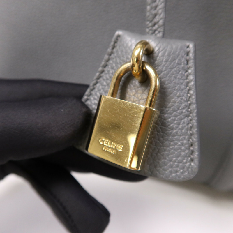 CELINE 牛皮皮革Large 16 Bag金扣手挽肩背兩用袋-14