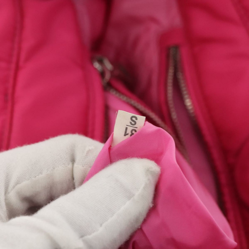 【日本直送】PRADA 手提包 尼龍 粉紅色 銀色 正品 165607-10