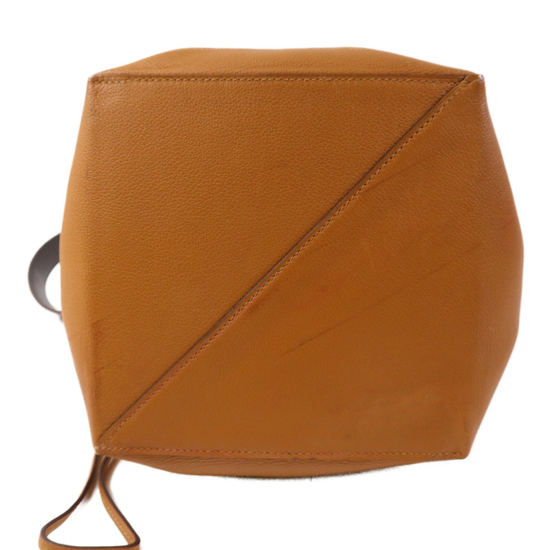 HERMES Evercolor皮革Licol 17肩背袋Toffee-3