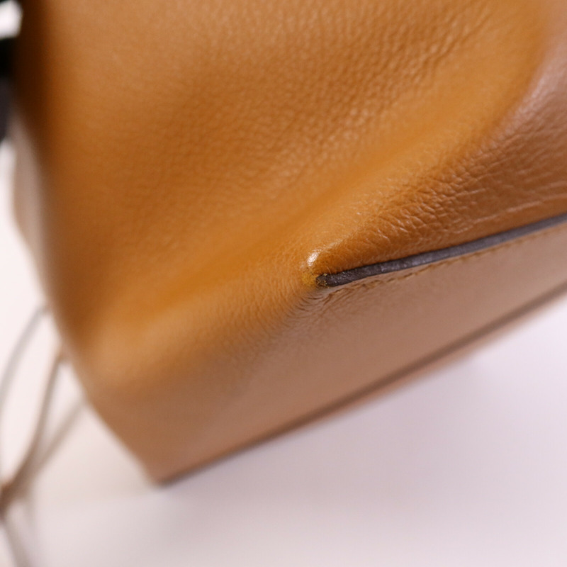 HERMES Evercolor皮革Licol 17肩背袋Toffee-10