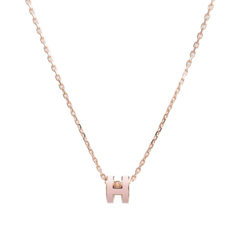 HERMES 金屬Mini Pop H Necklace項鍊-1