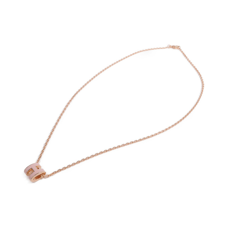 HERMES 金屬Mini Pop H Necklace項鍊-3