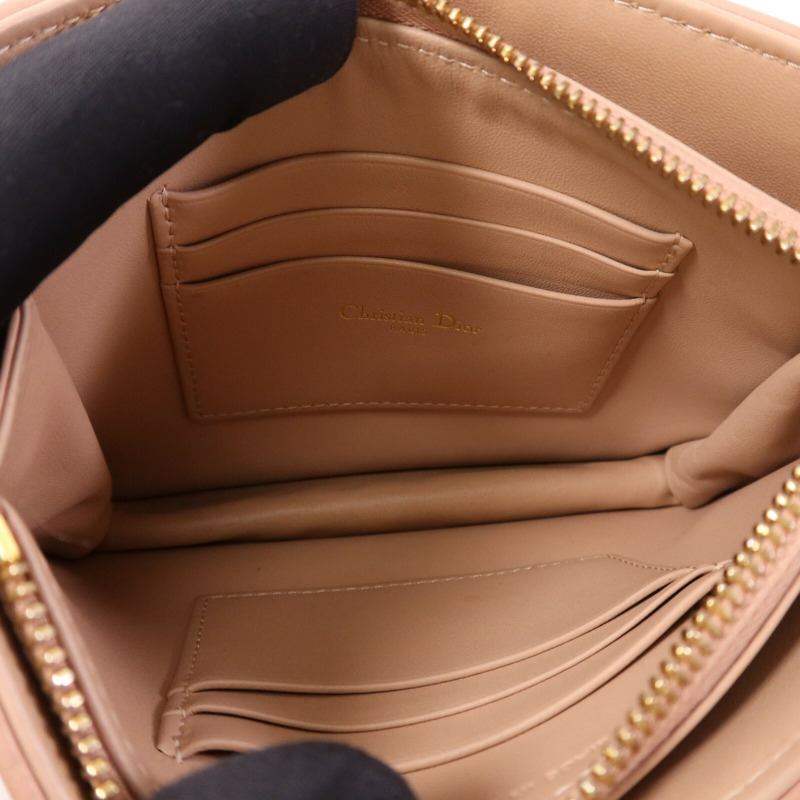 Dior 羊皮皮革Caro Every金扣鏈帶肩背袋-4