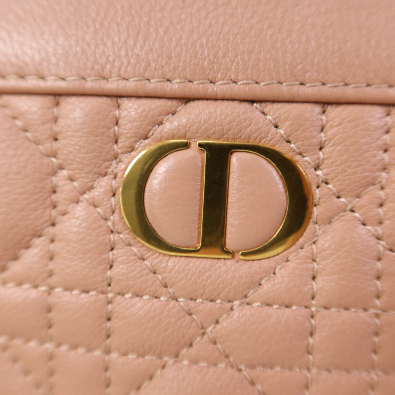 Dior 羊皮皮革Caro Every金扣鏈帶肩背袋-6
