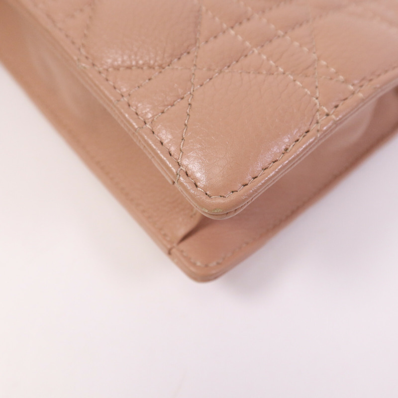 Dior 羊皮皮革Caro Every金扣鏈帶肩背袋-12