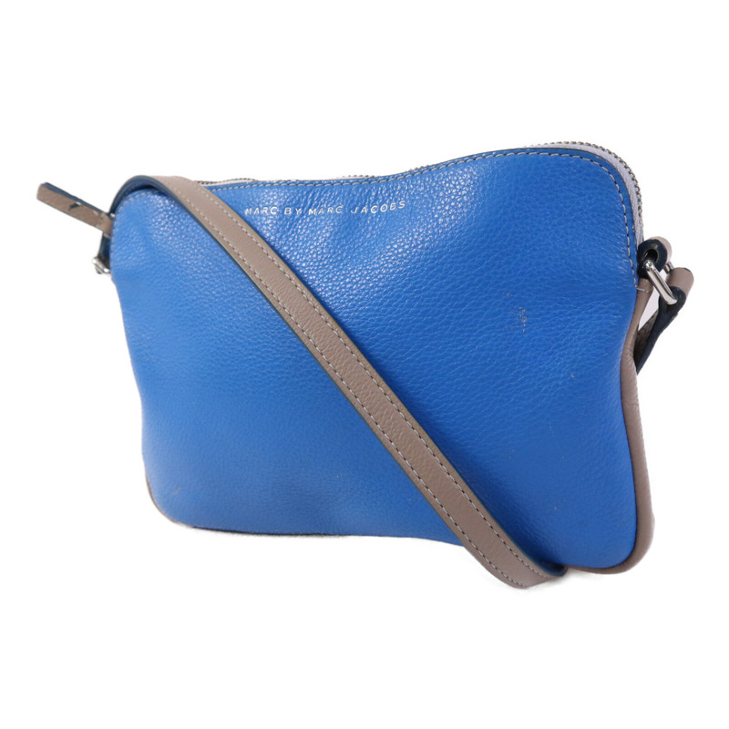 MARC BY MARC JACOBS 牛皮皮革Sholder Bag銀扣肩背包-2