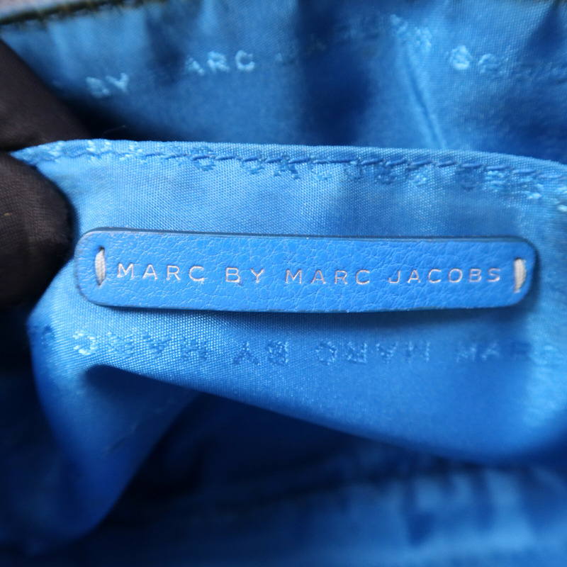 MARC BY MARC JACOBS 牛皮皮革Sholder Bag銀扣肩背包-5