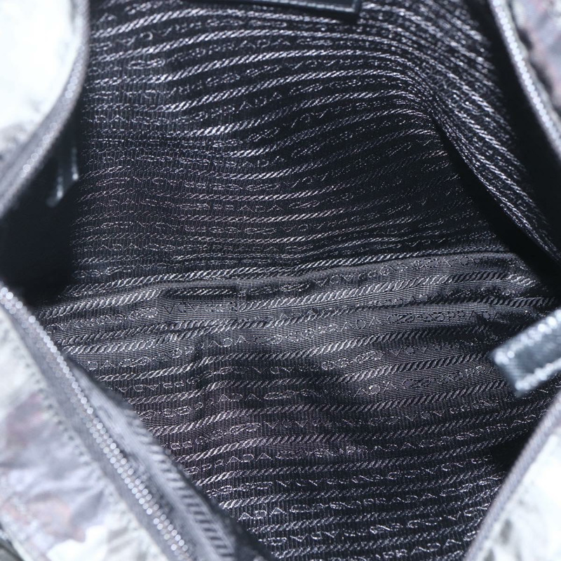 【日本直送】PRADA迷彩肩背包 尼龍 綠色 銀色 正品 ka1631V-8